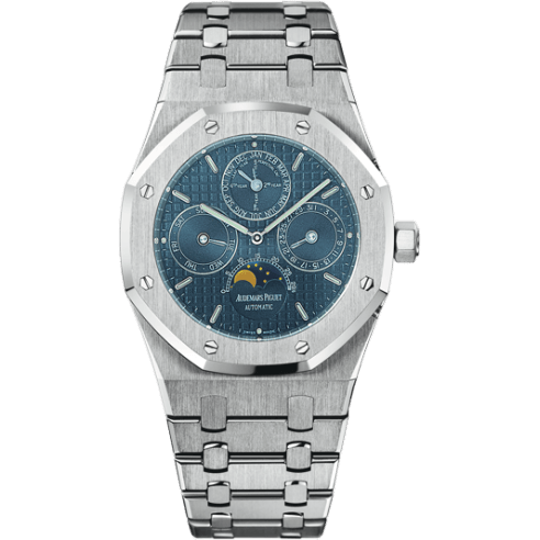 Royal Oak Perpetual Calendar Stainless Steel / Dark Blue