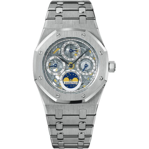 Royal Oak Perpetual Calendar Openworked Platinum