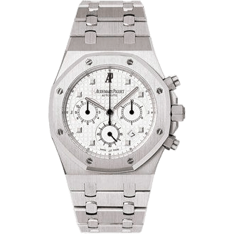 Royal Oak 25960 Chronograph White Gold / Silver