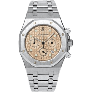 Royal Oak 25960 Chronograph White Gold / Salmon