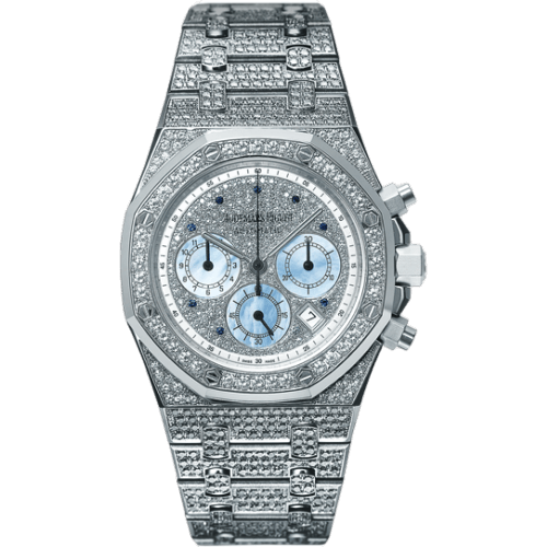 Royal Oak 25978 Chronograph White Gold / Diamond / Silver
