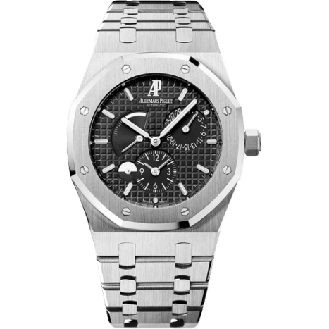 Royal Oak Dual Time Stainless Steel / Black