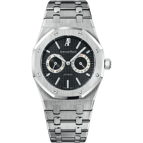 Royal Oak 262330 Day & Date Stainless Steel / Black