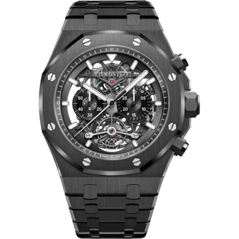 Royal Oak 26343 Tourbillon Chronograph Openworked Ceramic