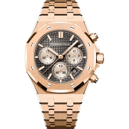 Royal Oak Chronograph 38 Pink Gold / Grey