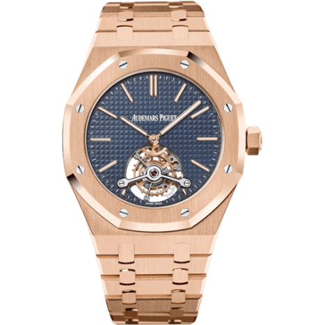 Royal Oak Ultra Thin Tourbillon Pink Gold / Blue