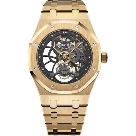 Royal Oak Ultra Thin Tourbillon Openworked Yellow Gold / Boutique Edition