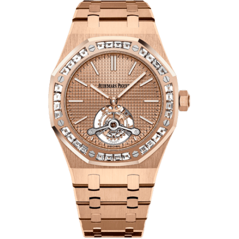 Royal Oak Ultra Thin Tourbillon Pink Gold / Baguette / Westime
