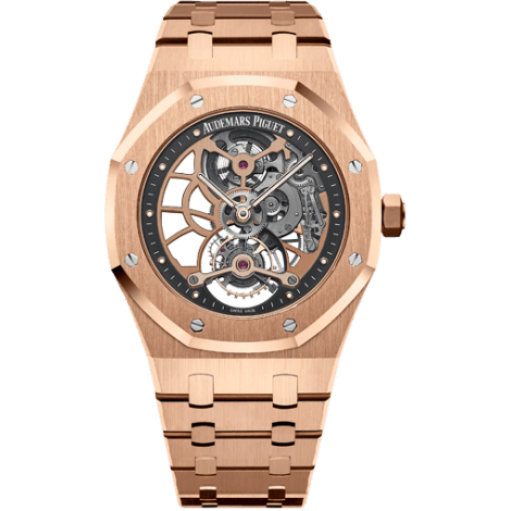 Royal Oak Ultra Thin Tourbillon Openworked Pink Gold