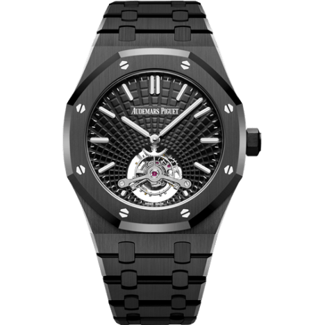 Royal Oak Ultra Thin Tourbillon Ceramic / Black