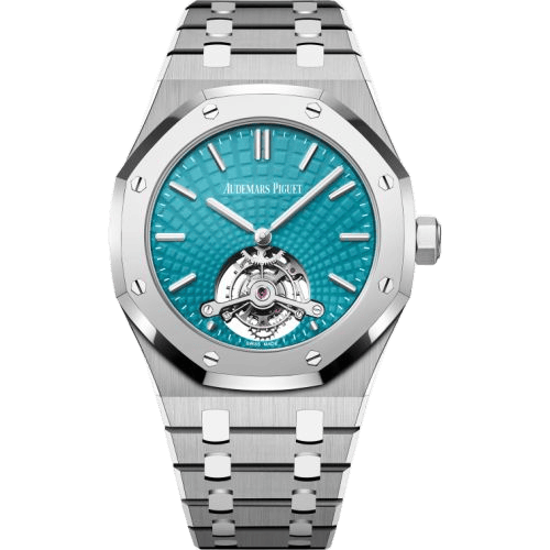Royal Oak Ultra Thin Tourbillon Titanium - Platinum / Blue