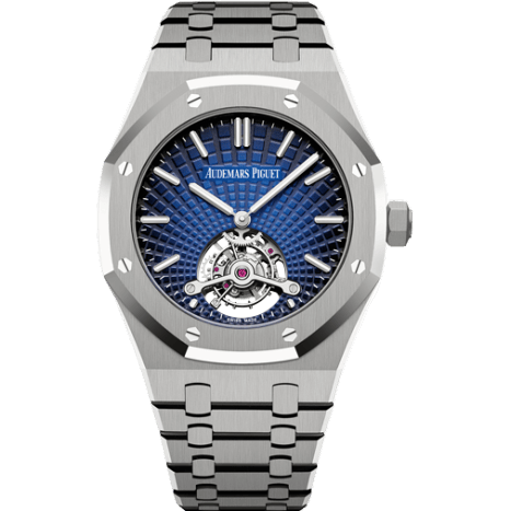 Royal Oak Ultra Thin Tourbillon Titanium / Smoked Blue Evolutive / Yoshida