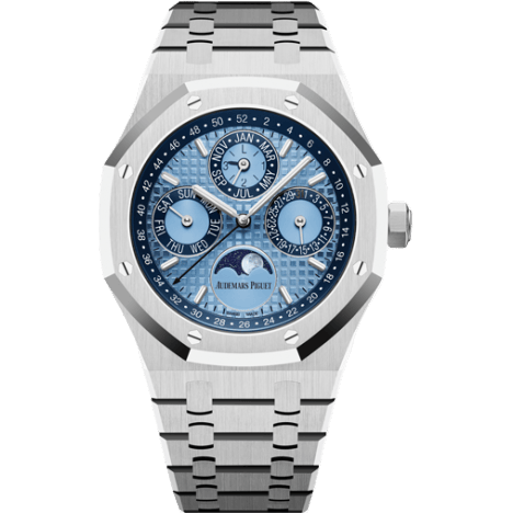 Royal Oak Perpetual Calendar 41 Platinum / Blue / Switzerland