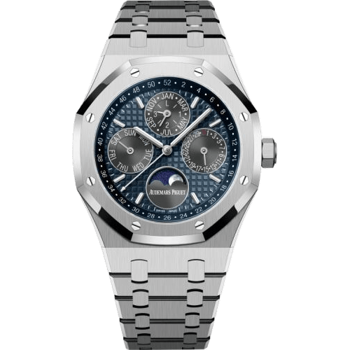 Royal Oak Perpetual Calendar 41 Titanium / Blue