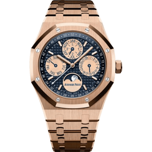 Royal Oak Perpetual Calendar 41 Pink Gold / One Night for One Drop