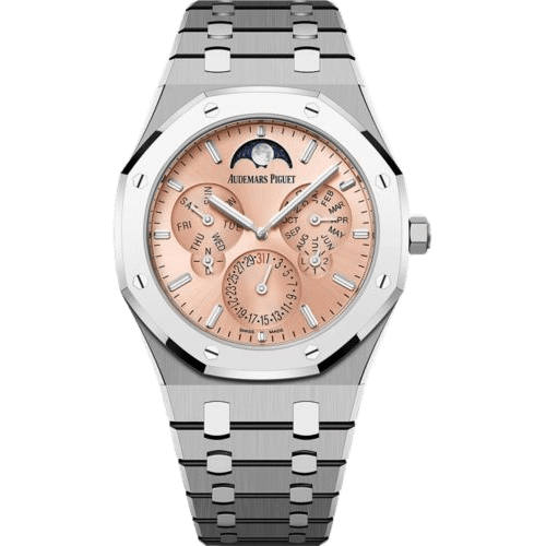 Royal Oak Perpetual Calendar Ultra Titanium - BMG / Pink