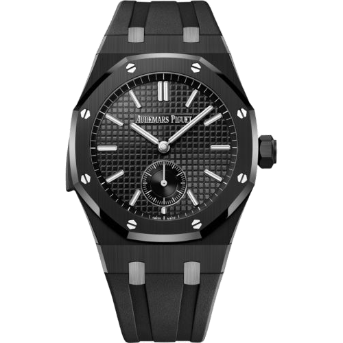 Royal Oak Repeater Supersonnerie Black Ceramic / Black / Rubber