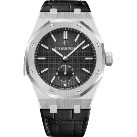 Royal Oak Repeater Supersonnerie Platinum / Black / Strap