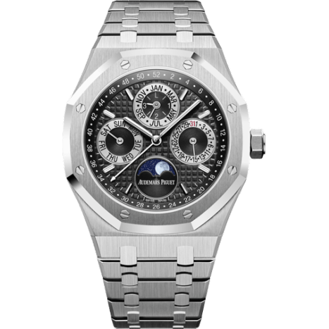 Royal Oak Perpetual Calendar 41 Platinum / Black