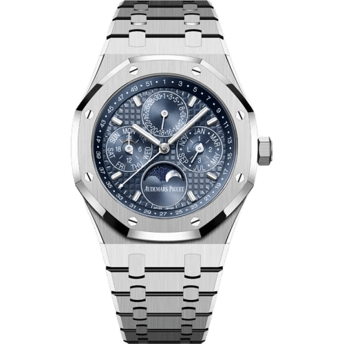 Royal Oak Perpetual Calendar 41 Stainless Steel / Blue