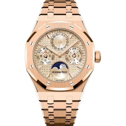 Royal Oak Perpetual Calendar 38 Pink Gold / Pink