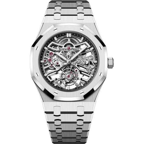 Royal Oak Self-Winding Flying Tourbillon Openworked Stainless Steel / 50th Anniversary