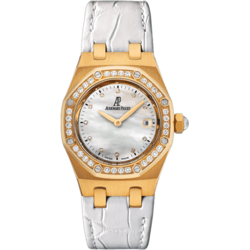 Royal Oak 67601 Quartz Yellow Gold / MOP / Strap