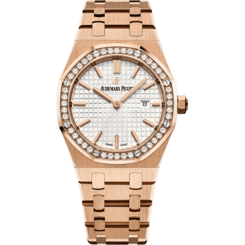 Royal Oak 67651 Quartz Pink Gold / Silver / Bracelet