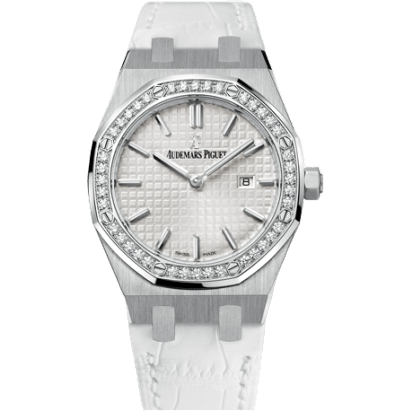 Royal Oak 67651 Quartz Stainless Steel / Silver / Strap
