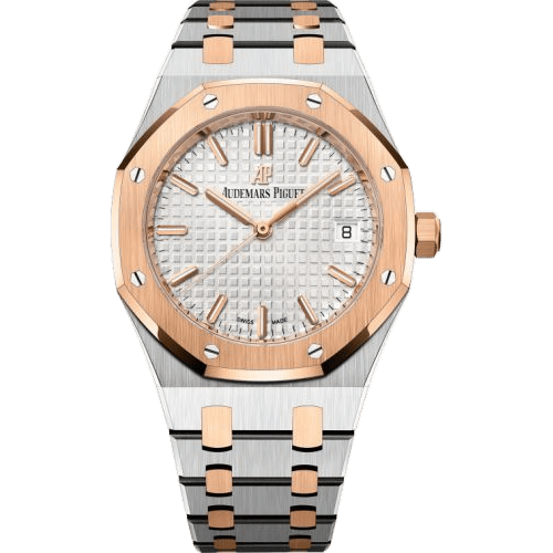 Royal Oak Selfwinding 34 Stainless Steel / Red Gold / Silver / Bracelet