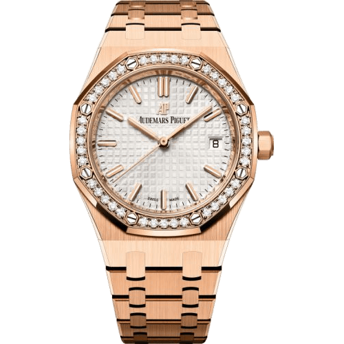 Royal Oak Selfwinding 34 Red Gold / Diamond / Silver / Bracelet