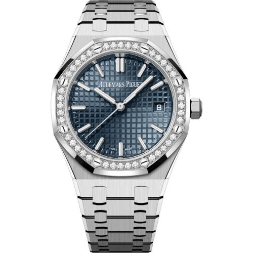 Royal Oak Selfwinding 34 Stainless Steel - Diamond / Blue
