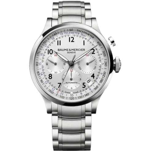 Capeland Chronograph 44 Silver / Bracelet
