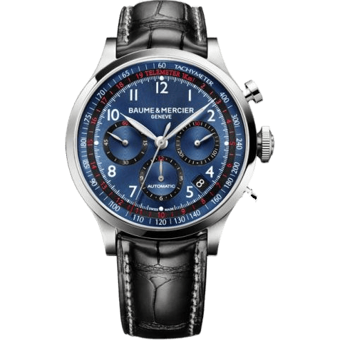 Capeland Chronograph 44 Blue / Alligator