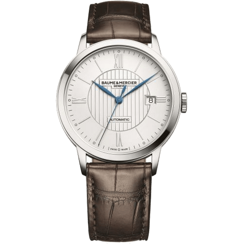 Classima Automatic 40 Stainless Steel / Silver / Alligator