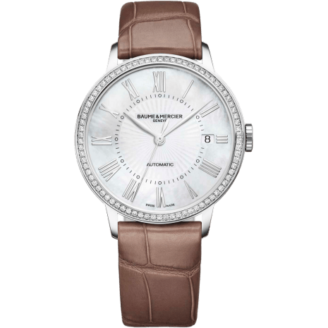 Classima 36.5 Automatic Stainless Steel / Diamond / MOP / Alligator
