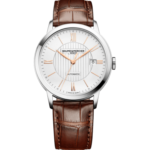 Classima Automatic 40 Stainless Steel / Silver / Alligator