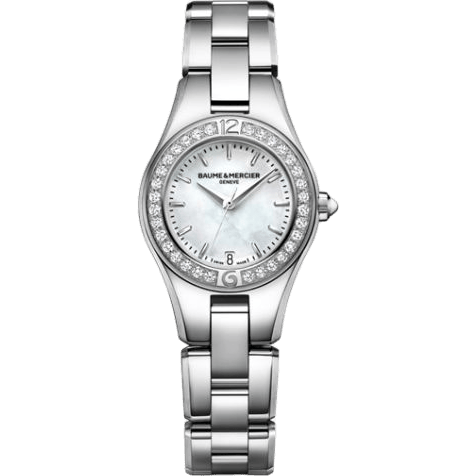 Linea 27mm Quartz MOP / Diamond Bezel