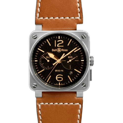BR 03 94 Golden Heritage Chronograph