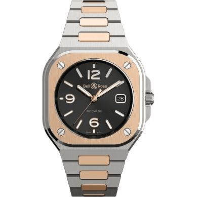 BR 05 Stainless Steel / Rose Gold / Black / Bracelet