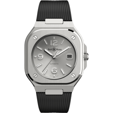 BR 05 Stainless Steel / Silver / Rubber