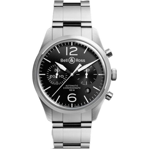 BR 126 Original Black Chronograph
