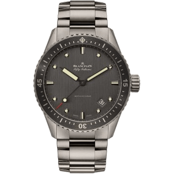 Fifty Fathoms Bathyscaphe Titanium / Grey / Bracelet
