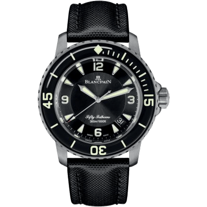 Fifty Fathoms Automatique Titanium / Black / Canvas