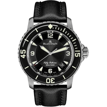 Fifty Fathoms Automatique Titanium / Black / Sailcloth