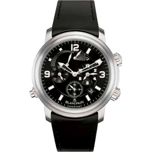 Léman Réveil GMT Titanium / Black / Rubber