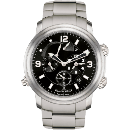 Léman Réveil GMT Titanium / Black / Bracelet