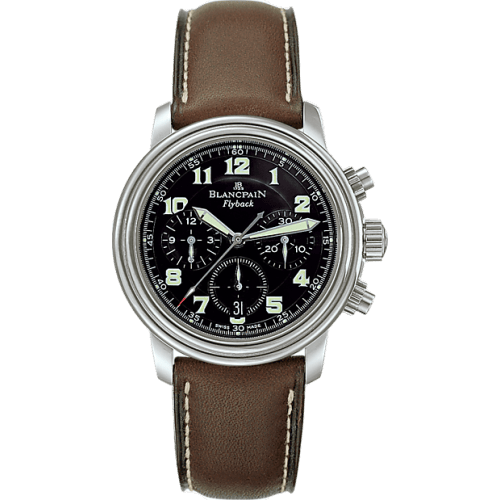 Léman Chronograph Flyback Stainless Steel / Black / Strap