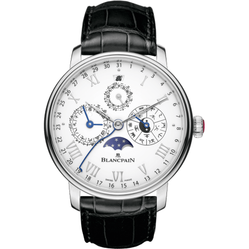 Villeret Calendrier Chinois Traditionnel Platinum / White