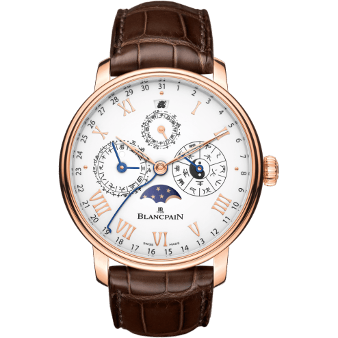 Villeret Calendrier Chinois Traditionnel Red Gold / White